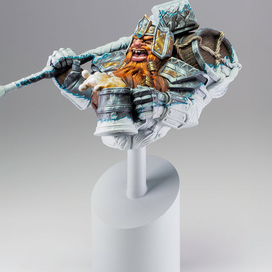 STL Dirk Brewstein, The Warrior Bust