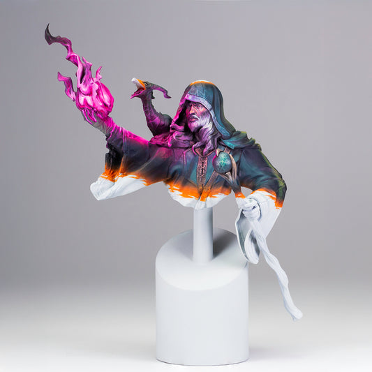 STL Rothgar Cinderborn, The Mage Bust, Digital Product